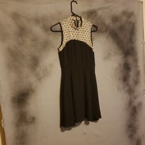 Monteau black and white dress size S